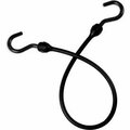 Our Remedy The Better Bungee&#153; BBC24NBK 24" Bungee Cord with Over Molded Nylon Ends - Black BBC24NBK